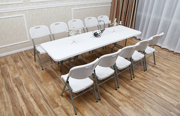 6ft Banquet Outdoor Plastic Folding Table Picnic Camping Table