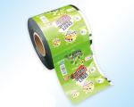 Food Grade 35MPa 200mic Plastic Film Roll For Food Packaging