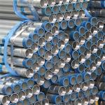 Hot Dipped Welded Galvanized Steel Pipe Tube Q235 Q345 Grade