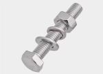 SS316L 201 Stainless Steel Hex Metal Bolts Nuts Washers Superior Corrosion