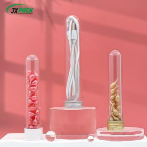 Wholesale 50ml Transparent PET Preform Cosmetic Cylindrical Plastic Tube For Mask Powder Packaging from china suppliers