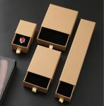 Small Simple Black Jewelry Packaging Box For Earrings