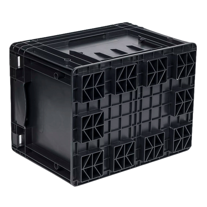24.1L Solid Plastic Turnover Box The Ultimate Storage Turnover Solution Space Utilization