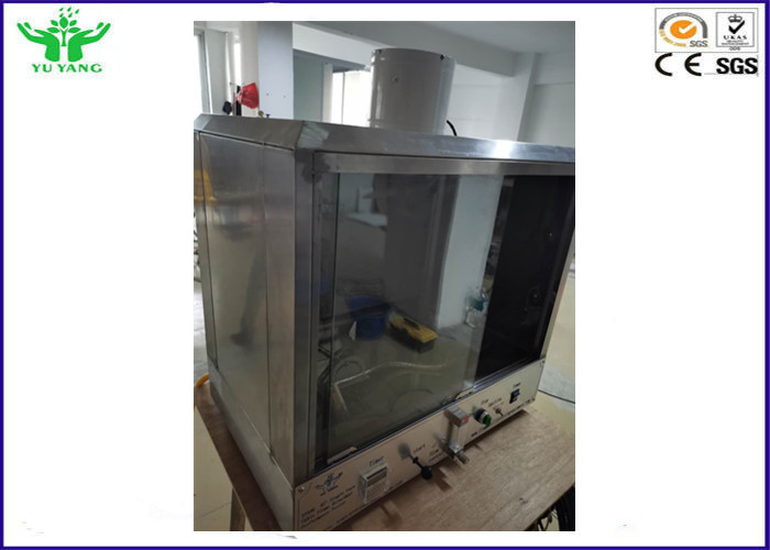 45° Single Core Cable Flammability Testing Equipment GB/T 25085 0.1 L ~ 1 L / Min
