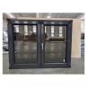 Buy cheap Dark Gray PVC Tilt And Turn Window UPVC Tilt Turn Casement Windows For Home from wholesalers