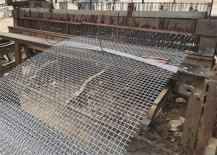 Metal Woven Crimped Wire Mesh 1.5m Width For Mines Coal Plants