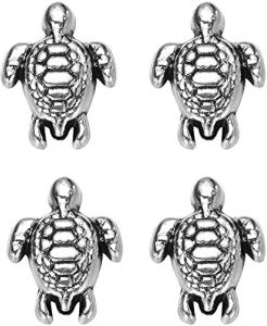 Wholesale 160pcs Antique Lovely Turtle Pendant Silver Bead Charms Fit Original Bracelet 9x7mm from china suppliers