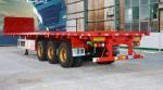 Multi Axle Low Bed Semi Trailer 60 80 100 Tons Lowboy Truck Semi Trailer High