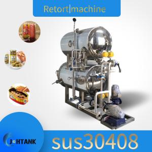 Wholesale Water Immersion Autoclave Retort Sterilizer For Vacuum Flexible Package Food from china suppliers