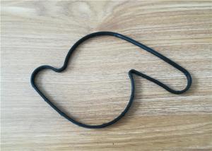 Wholesale Flat OEM Custom Rubber Gaskets , Black Waterproof Molded Rubber Gaskets from china suppliers