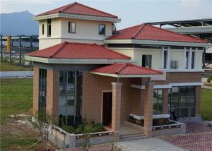 Wholesale Contemporary Villa Type Prefab Steel House Long Life Span Environmental Friendly from china suppliers
