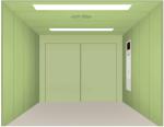 Heavy Duty Hydraulic Car Elevator Two Side Opening Type 4000KG