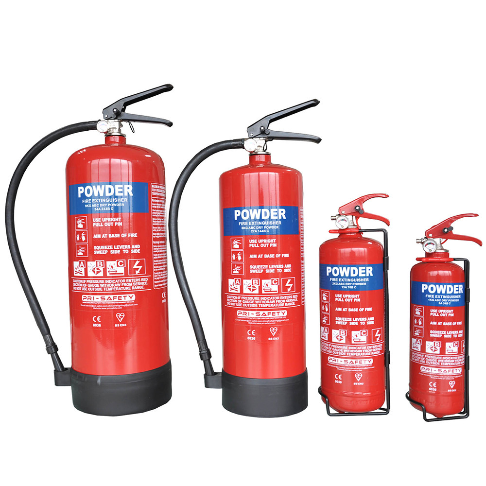 BSI EN3 Approved ABC 4kg Dry Powder Fire Extinguisher fire fighting equipments