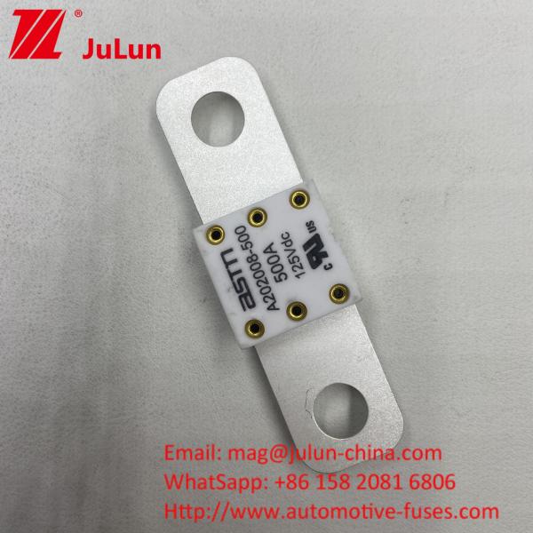 300A 125VDC ASTM M8 Bolt Car Battery Fuse Durable Long Lasting For Heavy Duty