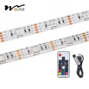 Wholesale 5V USB 5050 Self Adhesive LED Strip RGB 5000mm Addressable Led Strip from china suppliers