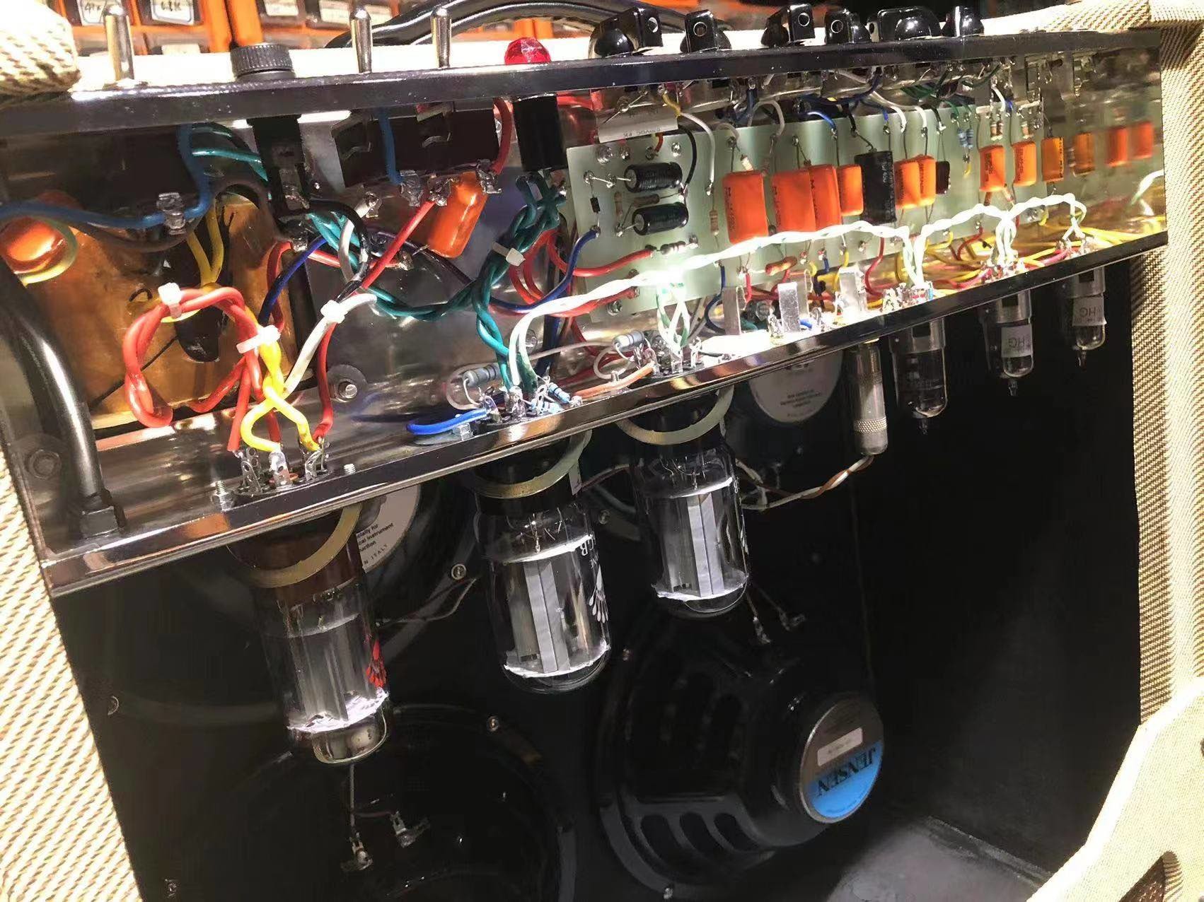 Custom Built '59 Tweed Bassman Head, Hand-wired Boutique Grand Amplifier