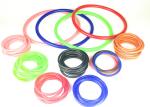 Bright Color Silicone Rubber Seal Rings / Rubber Ring Gasket Anti - Aging