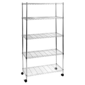 Wholesale Galvanized Commercial Wire Shelving Metal Storage Rack Unit For Hygiene Food from china suppliers