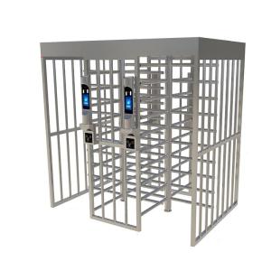 Wholesale Hotel Access Control Cross Full Height Turnstile Rainproof Housing Anti-Corrosion from china suppliers