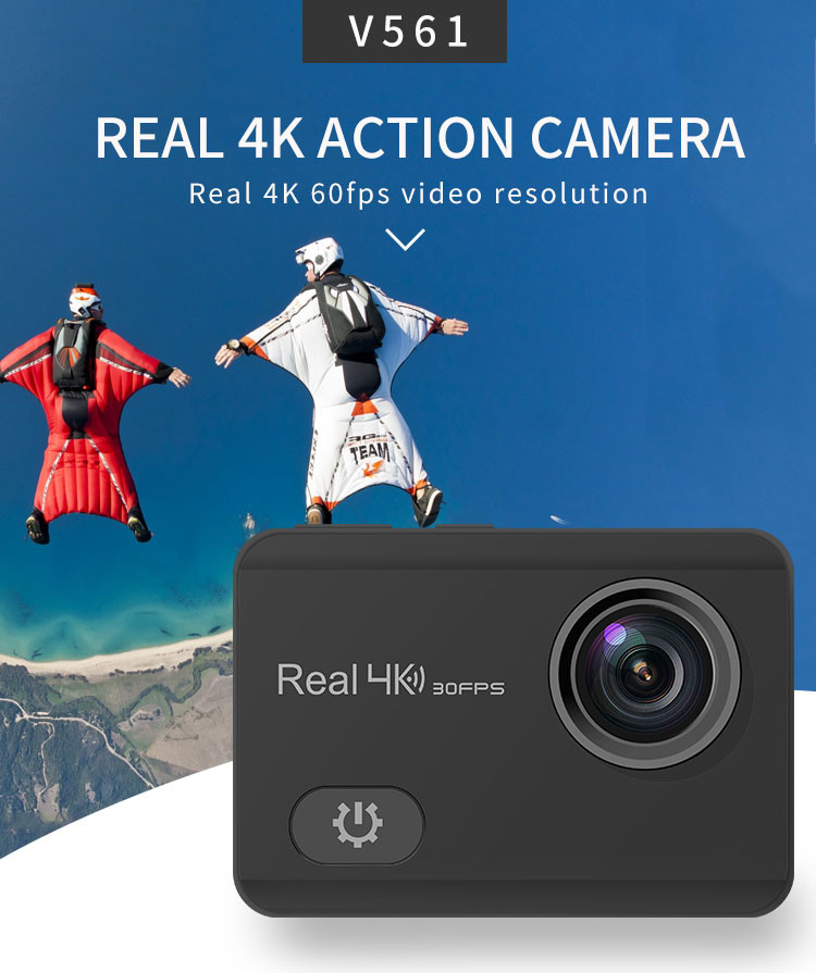 EIS Outdoor Sports Camera 8-128GB 4k Ultra HD DV Action 2.0 Inch