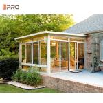 Customized Sunroom Outdoor Glass Florida Room For Garden Glass House Aluminum