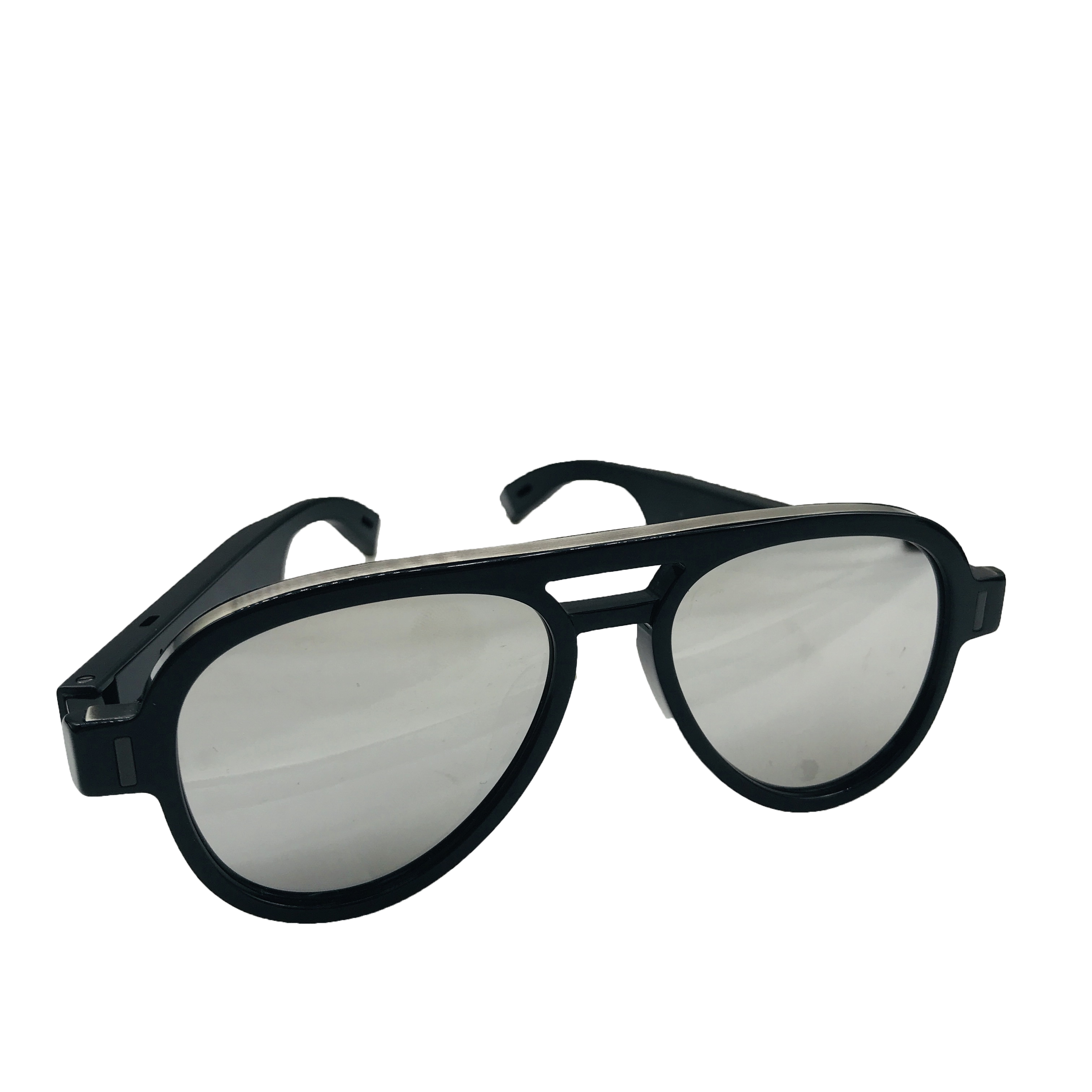 Fashion Glasses 2021 Directional audio Clear Frame Metal Folding Reading Glasses Portable Fold Smart Music Glasses