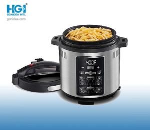 Wholesale 2 In 1 Nonstick Electric Pressure Cooker With Fryer Commercial Cooking Appliances from china suppliers