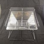 Picnic Outdoor Charcoal Barbecue Grill, Portable Charcoal Grill, Folding