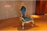 SGS Blue Event Banquet Children Kids King And Queen Chairs For Wedding Party