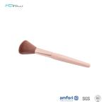Face Powder Highlight Single Makeup Brush Synthetic Hair Aluminum Ferrule 1PC