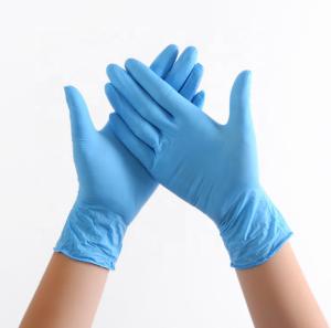 Wholesale Non Toxic Oil Resistance Disposable Nitrile Examination Gloves from china suppliers