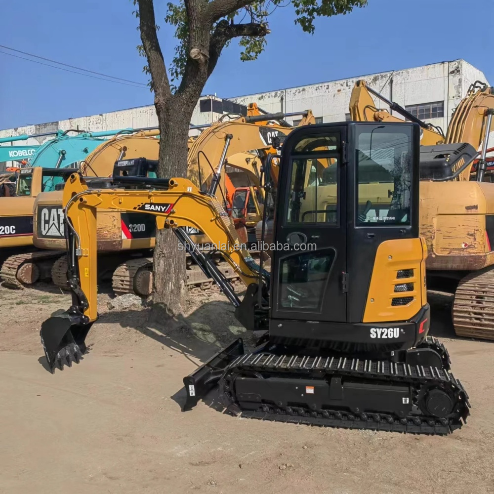 6T Yanma Engine Second Hand SANY26C Excavator 0.06m3