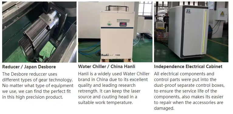 6000mmx2000mm Fiber Laser Cutting Machine 6020A For Thick Metal Sheet Cutting