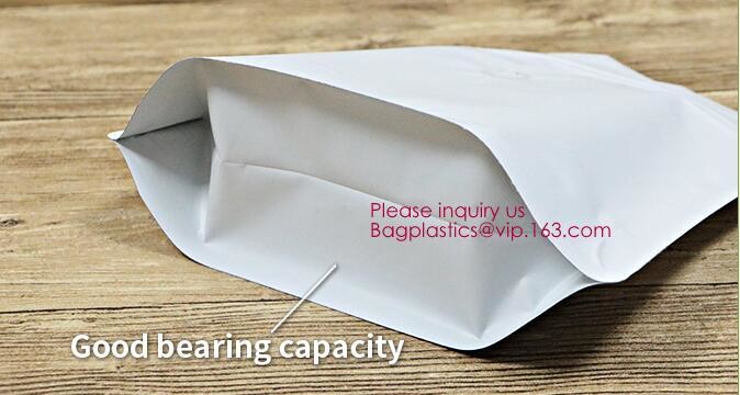 polypropylene Crystal Clear Cello Bags flat square block bottom opp bag,candy opp square bottom cello bag bagease packag