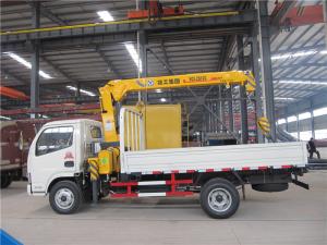Wholesale Telescopic Straight Arm Mobile Crane Truck For 5 Ton Equipment Delivery Carriage Box from china suppliers