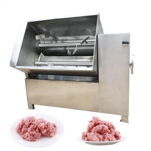 Wholesale Vacuum Double Axis Mince Grinder Machine Ground Mince Mixer Machine from china suppliers