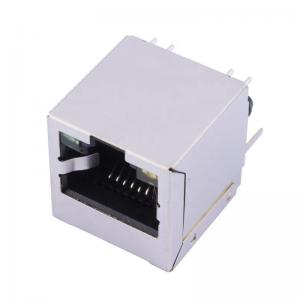 Wholesale PCB Shielded Modular Jack / 8P8C Side Enter Vertical RJ45 Connector from china suppliers