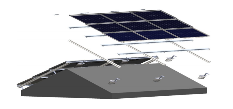 Long-Size Black Monocrystalline Solar Roof Tile - 105W High Power Panel with 188W/m² Efficiency