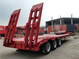 Wholesale 3 Axles FUWA Heavy Duty Semi Trailers 13000mm Length Cement Carrier Truck from china suppliers