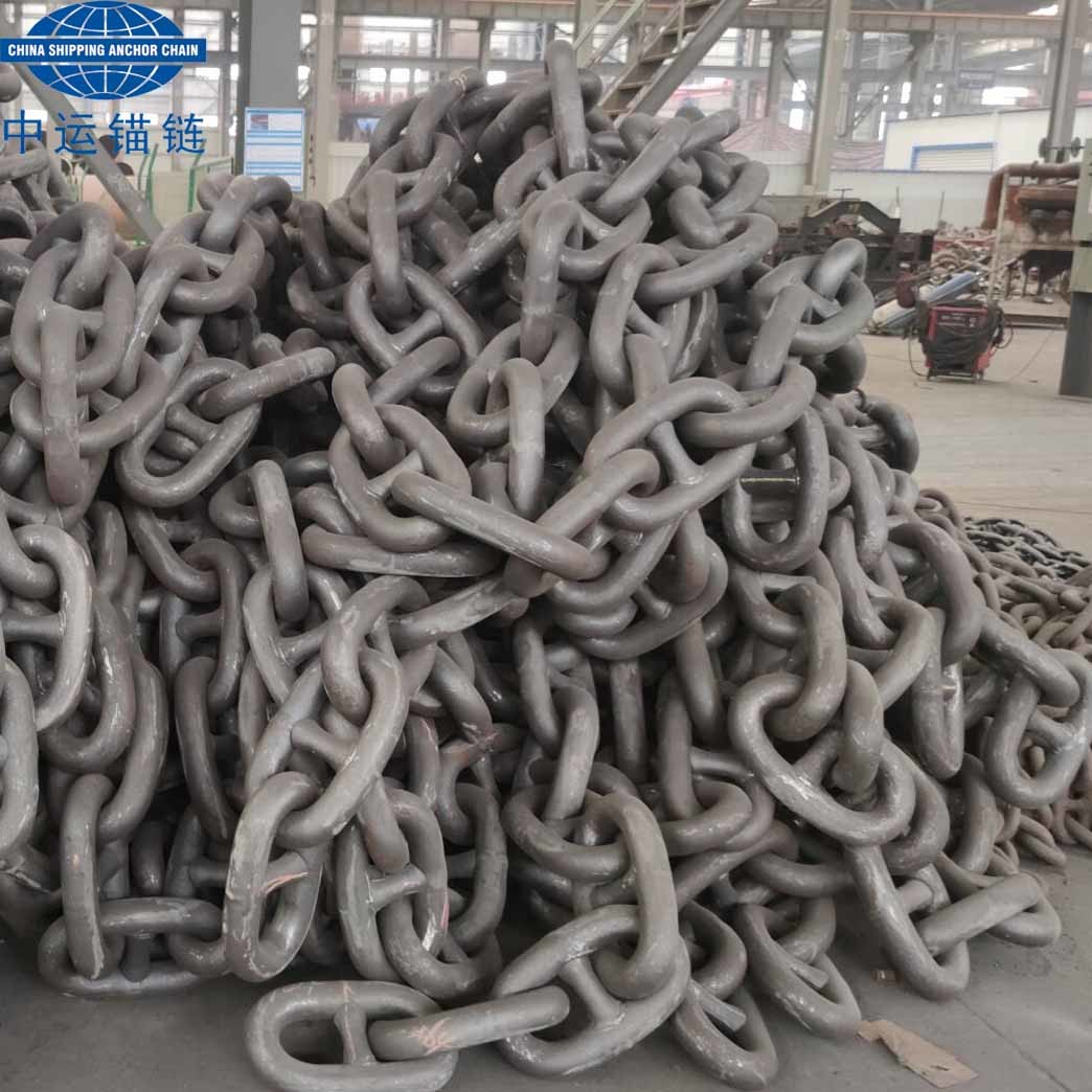 In Stock 78MM Grade U3 StudLink Anchor Chain In With LR Cert.