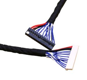 Wholesale DF 14 Micro Coaxial Cable 0.5mm 38 To 46AWG Small 370mm from china suppliers