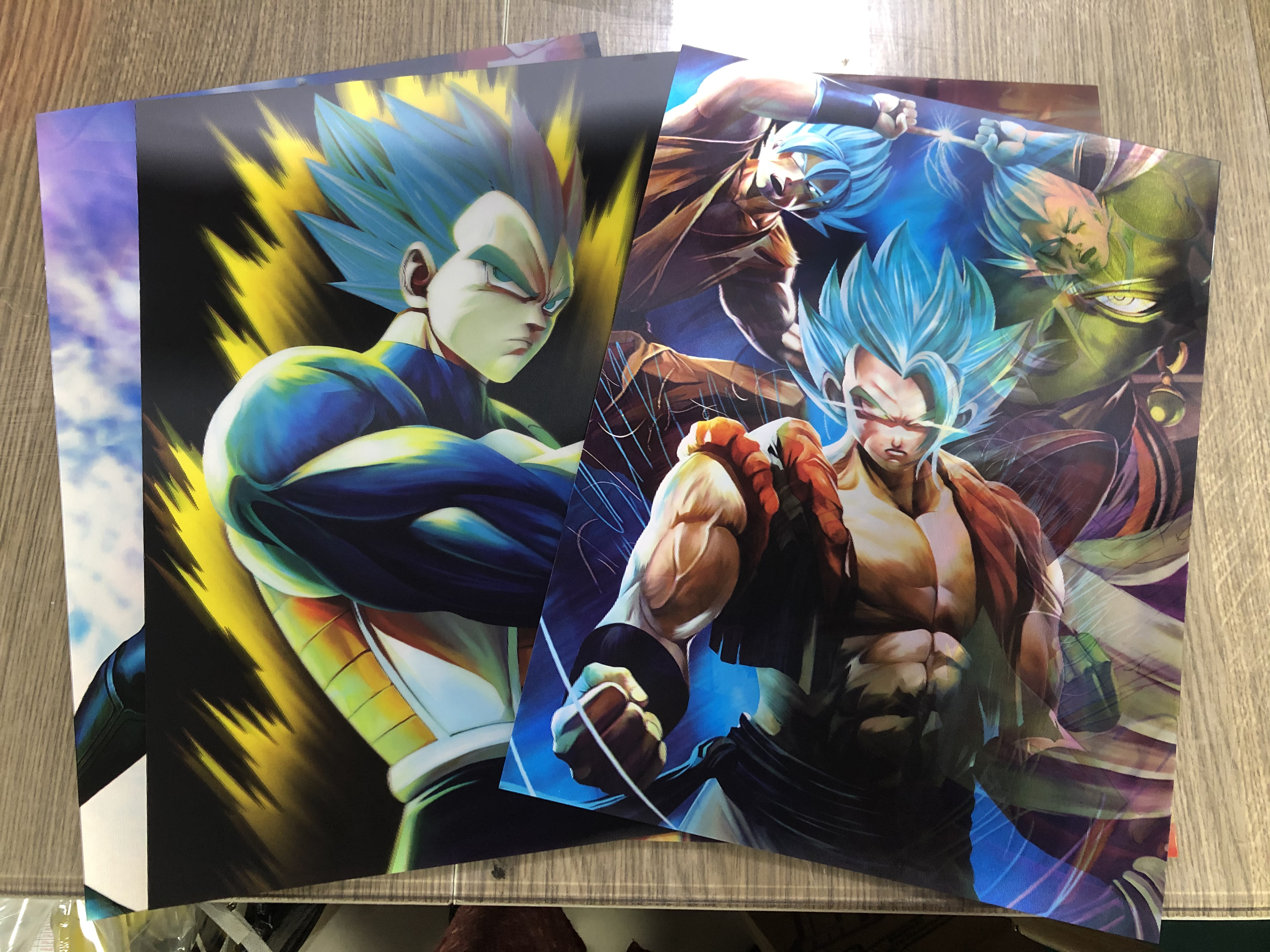 3D Lenticular Anime Wall Posters Hunter X Hunter Triple Transition Pictures Flip