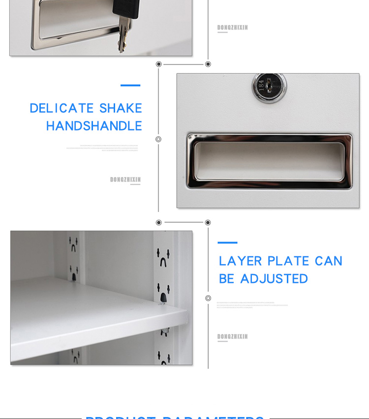 3 Drawers Movable Fire And Waterproof File Cabinet
