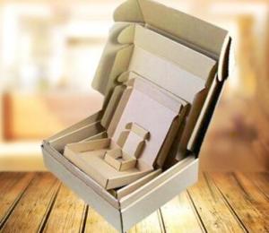 Wholesale Corrugated paper manufacturersBox Custom Logo Printed Corrugated Shipping Packaging Box from china suppliers