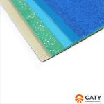 Easy Installation Weatherproof PU Coating Outdoor Prefabricated Basketball Court