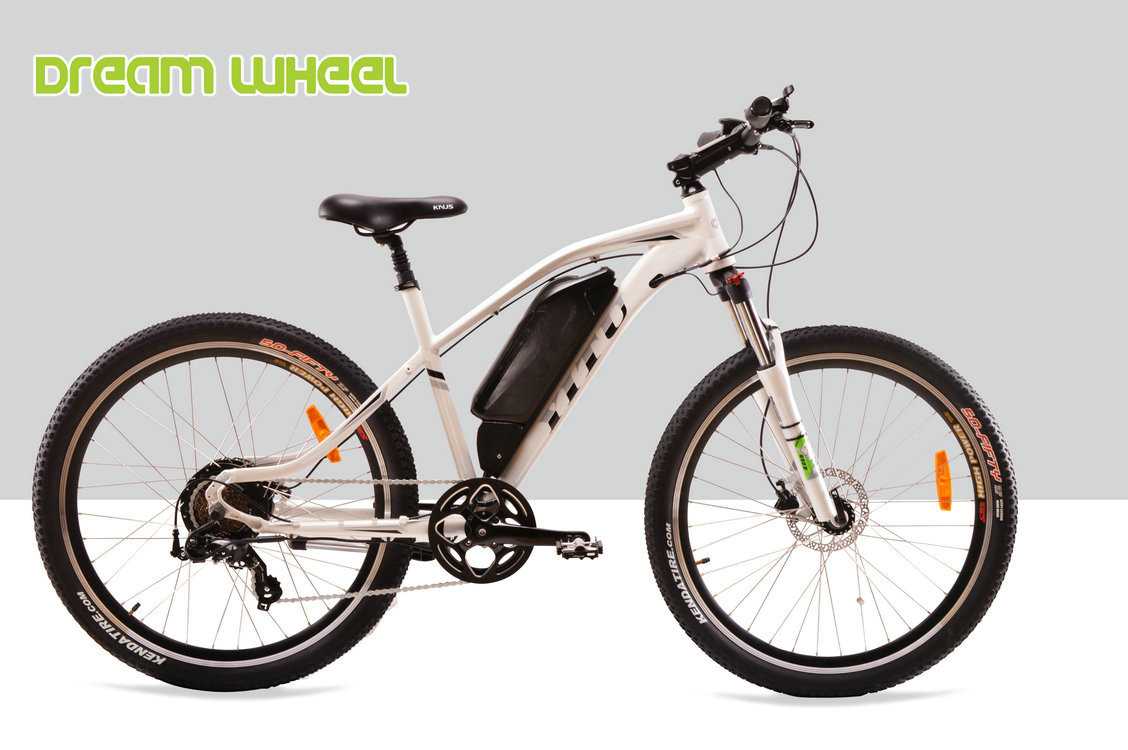 7 Speed 27.5" Electric Mountain Bicycle , 36V 10.4Ah Battery Operated Mountain Bikes