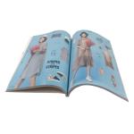 Fashion A4 Magazine Printing Services / Perfect Bound Brochure Printing