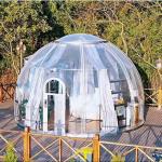 Transparent Camping Hotel Prefabricated Dome for Outdoor Bubble House Yurt With