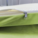 4 Durable Straps Gel-Infused Lash Bed Mattress Topper 4.3kg