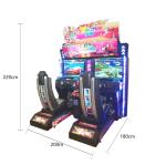 Classic 2 Coast Outrun Car Race Game Simulator Double Players Arcade Twins